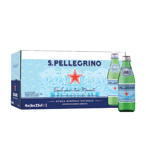 San Pellegrino Sparkling Natural Mineral Water 25cl | 0%