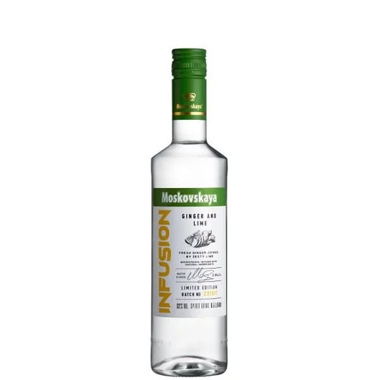 Moskovskaya Infusion Ginger and Lime Vodka 50cl | 32%